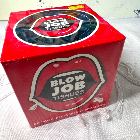 Accessories | Blow Job Tissues Red Box | Poshmark